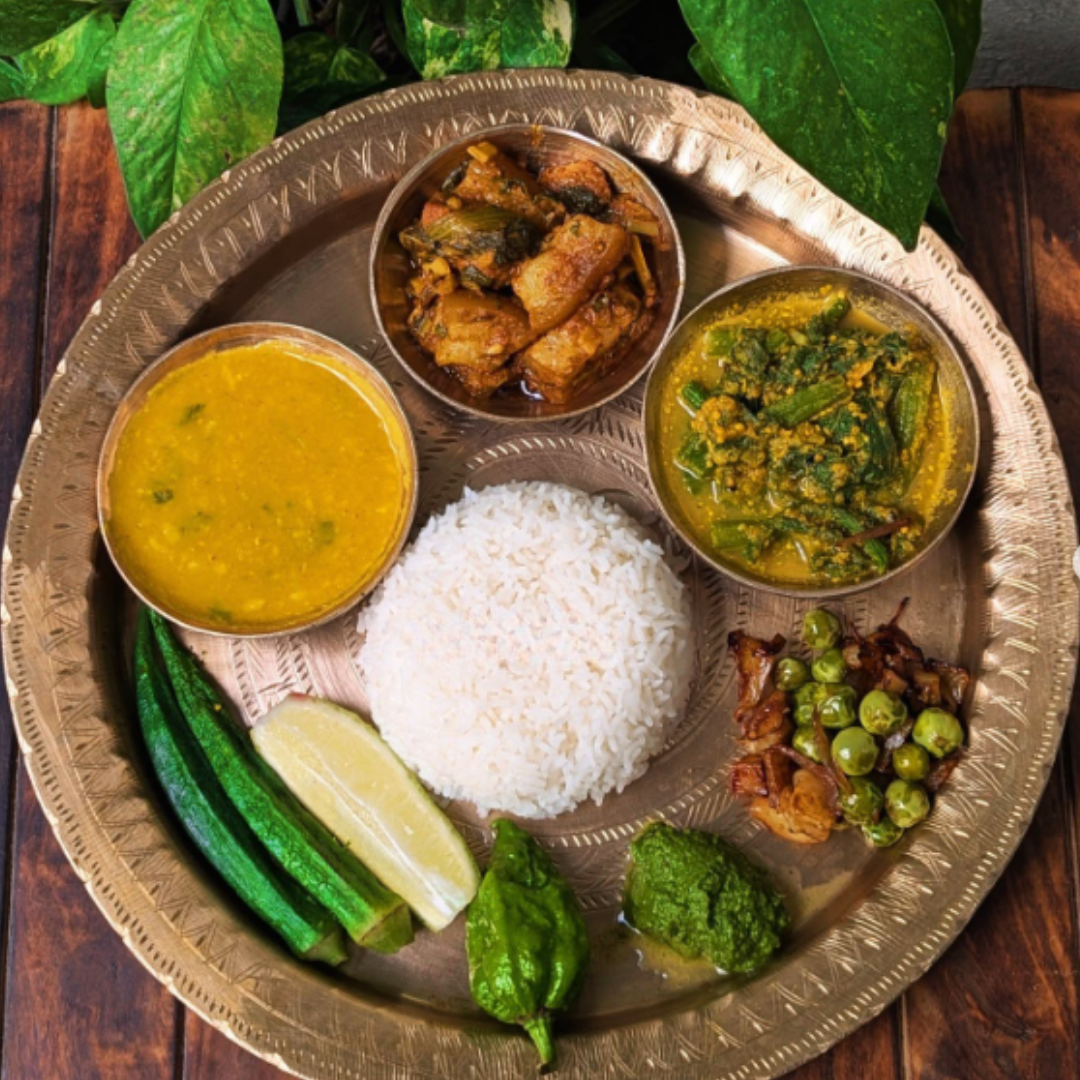 Assamese Pork Thali